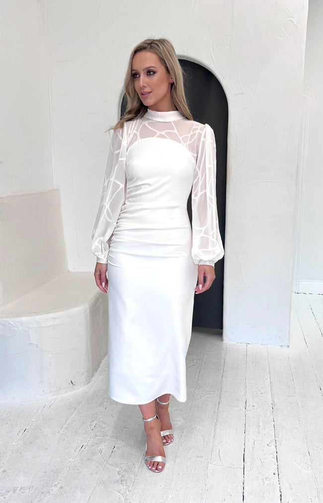 Eleanor Dress - Ivory