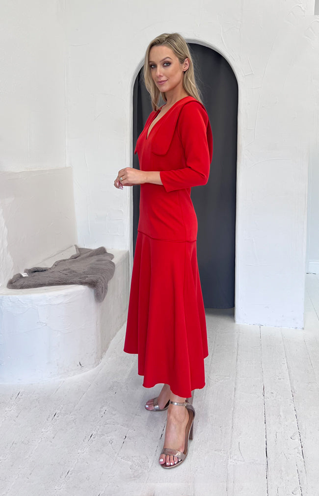 Kenta Dress - Red