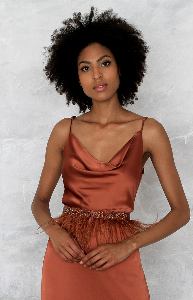 Feather Belt - Rust